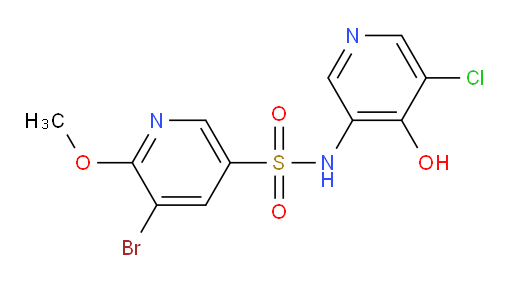 5-Bromo-N-(5-chloro-4-hydroxy-3-pyridinyl)-6-methoxy-3-pyridinesulfonamide (ACI)