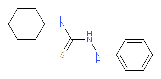 N-Cyclohexyl-2-phenylhydrazinecarbothioamide (ACI)
