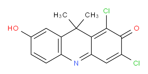 1,3-Dichloro-7-hydroxy-9,9-dimethyl-2(9H)-acridinone (ACI)