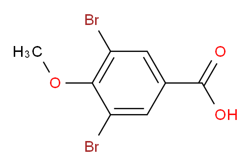 3,5-Dibromo-4-methoxybenzoic acid (ACI)