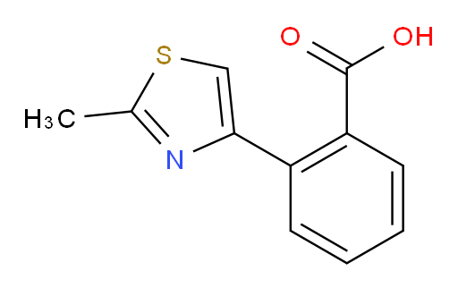 2-(2-Methyl-4-thiazolyl)benzoic acid (ACI)