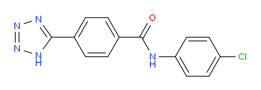 N-(4-Chlorophenyl)-4-(2H-tetrazol-5-yl)benzamide (ACI)