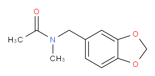 N-(1,3-Benzodioxol-5-ylmethyl)-N-methylacetamide (ACI)