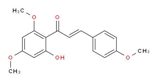 2′-Hydroxy-4,4′,6′-trimethoxychalcone