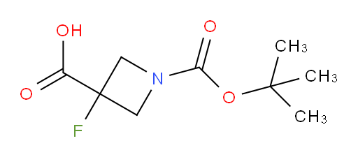 1-(1,1-Dimethylethyl) 3-fluoro-1,3-azetidinedicarboxylate (ACI)