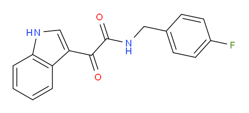 N-[(4-Fluorophenyl)methyl]-α-oxo-1H-indole-3-acetamide (ACI)
