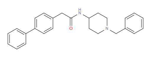 N-[1-(Phenylmethyl)-4-piperidinyl][1,1′-biphenyl]-4-acetamide (ACI)