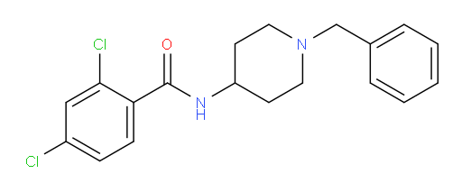 2,4-Dichloro-N-[1-(phenylmethyl)-4-piperidinyl]benzamide (ACI)