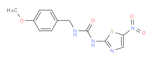 N-(4-Methoxybenzyl)-N′-(5-nitro-1,3-thiazol-2-yl)urea