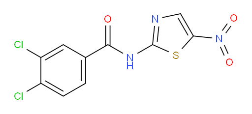 3,4-Dichloro-N-(5-nitro-2-thiazolyl)benzamide (ACI)
