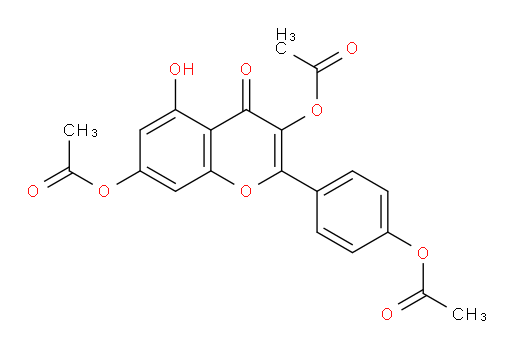 3,7-Bis(acetyloxy)-2-[4-(acetyloxy)phenyl]-5-hydroxy-4H-1-benzopyran-4-one (ACI)
