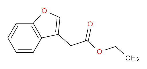 3-Benzofuranacetic acid, ethyl ester (9CI, ACI)