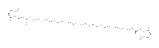 2,5-Dioxo-1-pyrrolidinyl 31-(2,5-dihydro-2,5-dioxo-1H-pyrrol-1-yl)-29-oxo-4,7,10,13,16,19,22,25-octaoxa-28-azahentriacontanoate (ACI)