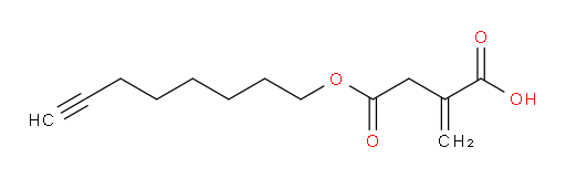 4-(7-Octyn-1-yl) 2-methylenebutanedioate (ACI)