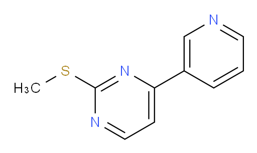 2-(Methylthio)-4-(3-pyridinyl)pyrimidine (ACI)
