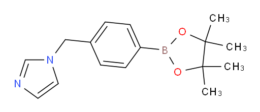 1-[[4-(4,4,5,5-Tetramethyl-1,3,2-dioxaborolan-2-yl)phenyl]methyl]-1H-imidazole (ACI)