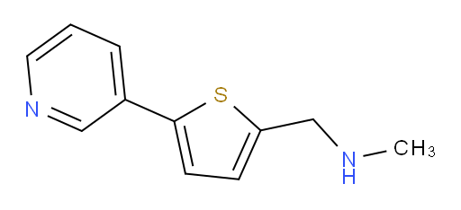 N-Methyl-5-(3-pyridinyl)-2-thiophenemethanamine (ACI)