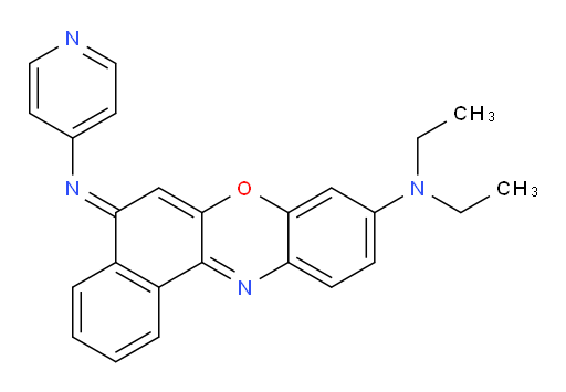 N,N-Diethyl-5-(4-pyridinylimino)-5H-benzo[a]phenoxazin-9-amine (ACI)