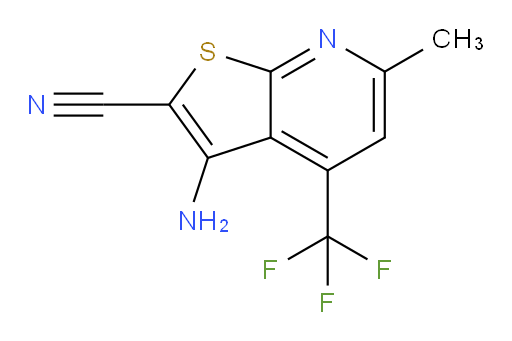3-Amino-6-methyl-4-(trifluoromethyl)thieno[2,3-b]pyridine-2-carbonitrile (ACI)