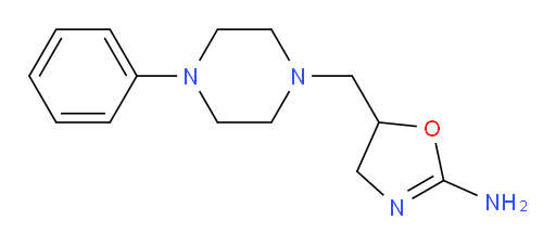 4,5-Dihydro-5-[(4-phenyl-1-piperazinyl)methyl]-2-oxazolamine (ACI)