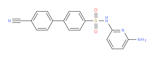 N-(6-Amino-2-pyridinyl)-4′-cyano[1,1′-biphenyl]-4-sulfonamide (ACI)