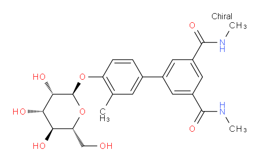4′-(α-D-Mannopyranosyloxy)-N3,N5,3′-trimethyl[1,1′-biphenyl]-3,5-dicarboxamide (ACI)