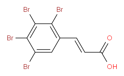 (E)-3-(2,3,4,5-Tetrabromophenyl)acrylic acid