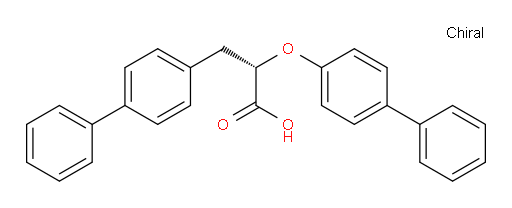(αS)-α-([1,1′-Biphenyl]-4-yloxy)[1,1′-biphenyl]-4-propanoic acid (ACI)