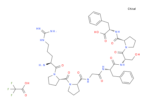 1-8-Bradykinin, mono(trifluoroacetate) (salt) (9CI)