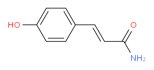 (2E)-3-(4-Hydroxyphenyl)-2-propenamide (ACI)
