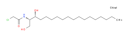 2-Chloro-N-[(1S,2R)-2-hydroxy-1-(hydroxymethyl)heptadecyl]acetamide (ACI)