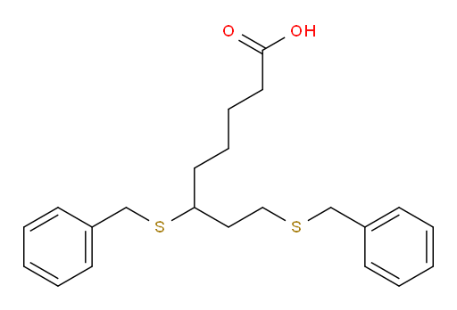 6,8-Bis[(phenylmethyl)thio]octanoic acid