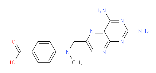 4-(((2,4-diaminopteridin-6-yl)methyl)(methyl)amino)benzoic acid