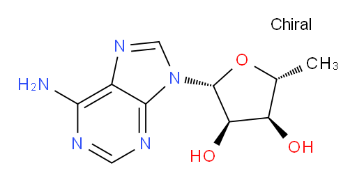 (2R,3R,4S,5R)-2-(6-amino-9H-purin-9-yl)-5-methyltetrahydrofuran-3,4-diol