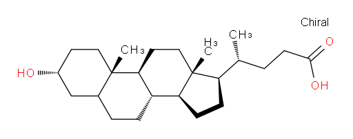 (4R)-4-((3R,8R,9S,10S,13R,14S,17R)-3-hydroxy-10,13-dimethylhexadecahydro-1H-cyclopenta[a]phenanthren-17-yl)pentanoic acid