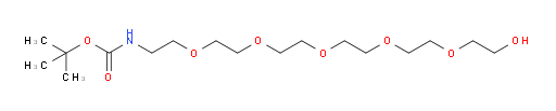 tert-butyl (17-hydroxy-3,6,9,12,15-pentaoxaheptadecyl)carbamate