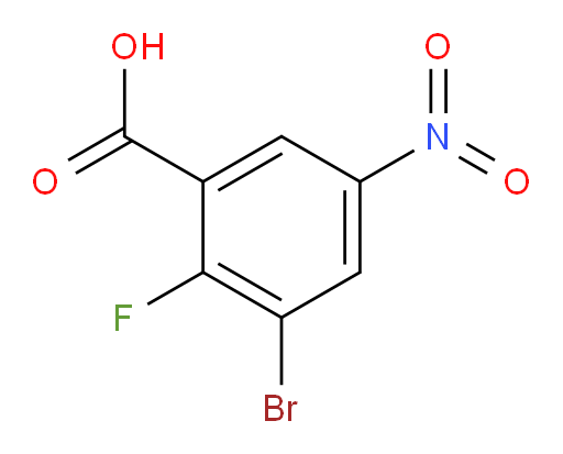 3-bromo-2-fluoro-5-nitrobenzoic acid