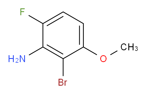 2-bromo-6-fluoro-3-methoxyaniline
