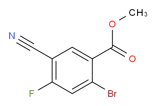 methyl 2-bromo-5-cyano-4-fluorobenzoate
