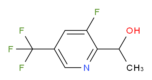 1-(3-fluoro-5-(trifluoromethyl)pyridin-2-yl)ethanol