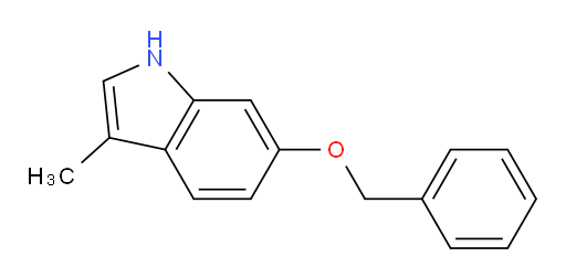 6-(benzyloxy)-3-methyl-1H-indole