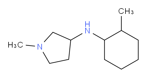 1-methyl-N-(2-methylcyclohexyl)pyrrolidin-3-amine