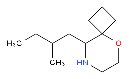 9-(2-methylbutyl)-5-oxa-8-azaspiro[3.5]nonane