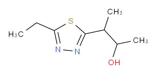 3-(5-ethyl-1,3,4-thiadiazol-2-yl)butan-2-ol