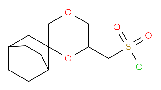 spiro[bicyclo[2.2.2]octane-2,2'-[1,4]dioxane]-6'-ylmethanesulfonyl chloride