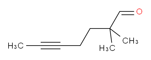 2,2-dimethylhept-5-ynal