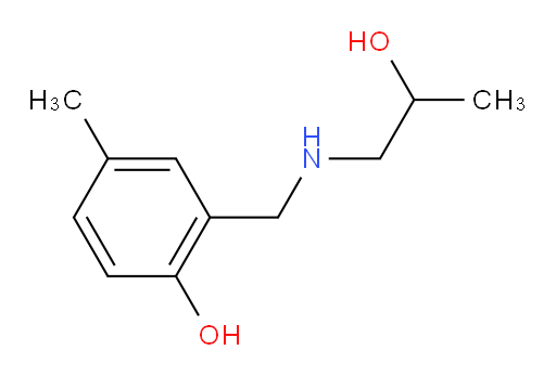 2-{[(2-hydroxypropyl)amino]methyl}-4-methylphenol