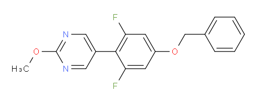 5-[4-(benzyloxy)-2,6-difluorophenyl]-2-methoxypyrimidine