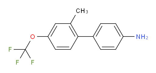 4-[2-methyl-4-(trifluoromethoxy)phenyl]aniline