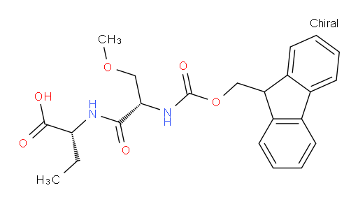 (2R)-2-[(2S)-2-({[(9H-fluoren-9-yl)methoxy]carbonyl}amino)-3-methoxypropanamido]butanoic acid